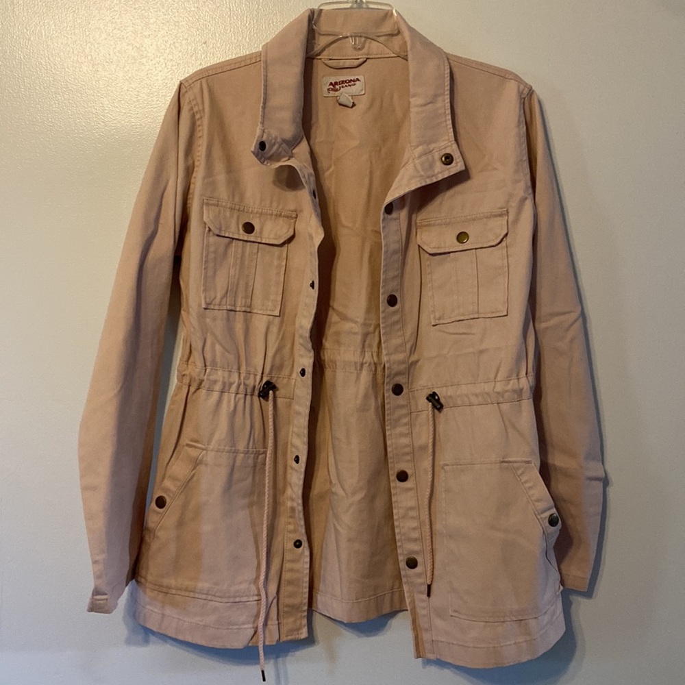 Arizona Jean Company Blush Utility Jacket Size: M